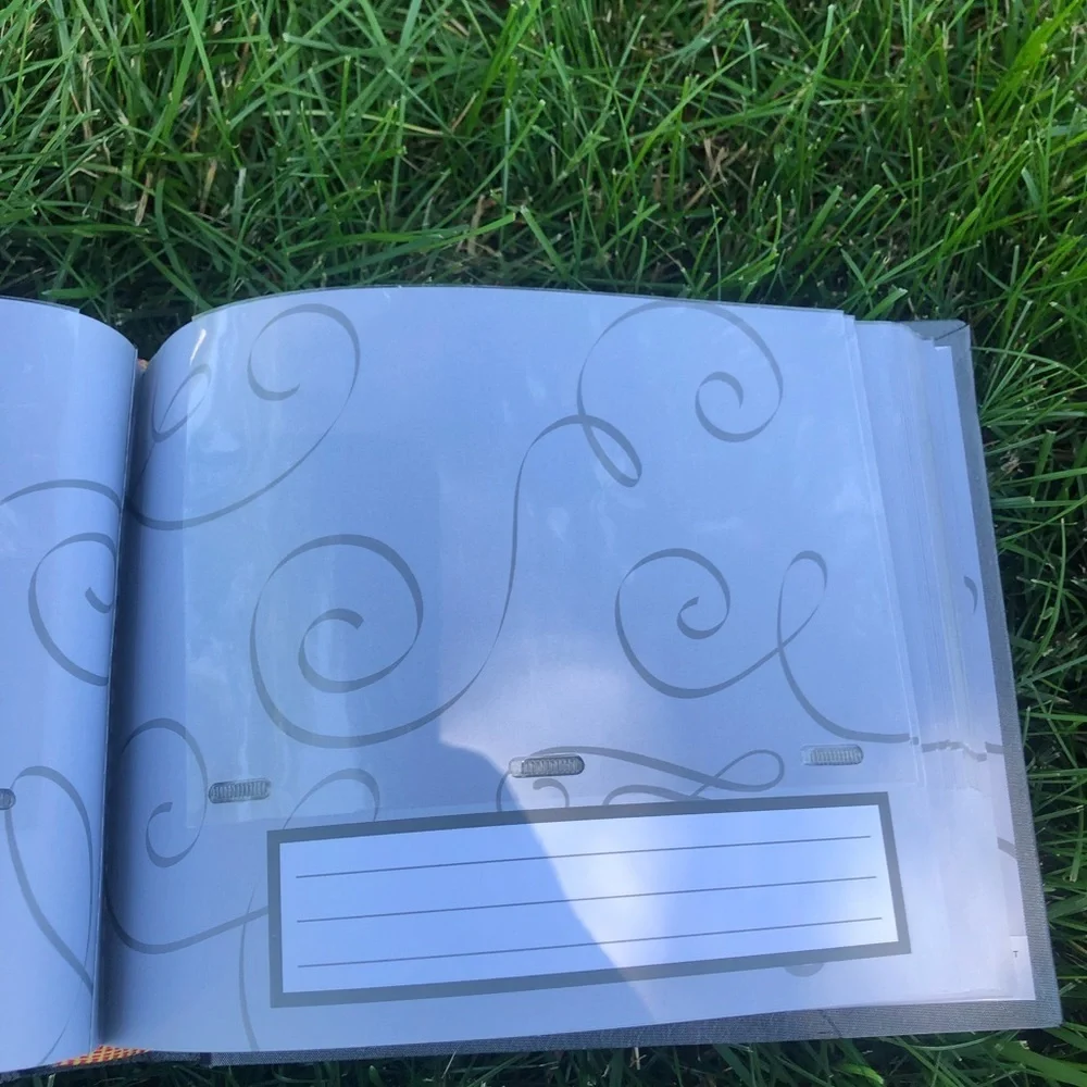 Grey photo album